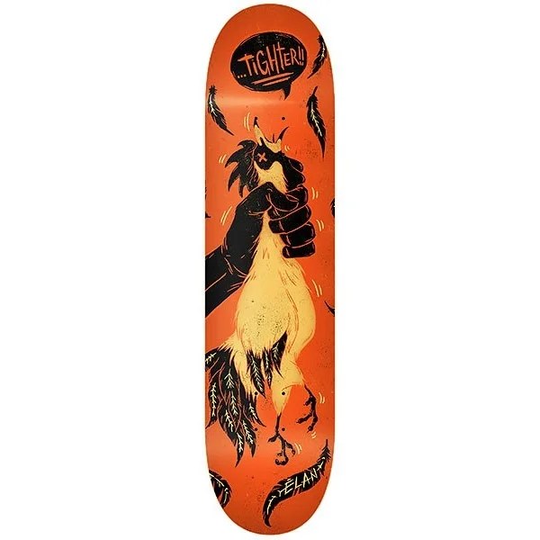 Skateboard Deck for Skateboarding Practice-ELAN CHOKE THE CHICKEN SKATEBOARD DECK