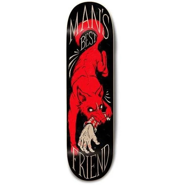 Skateboard Deck with Extreme Durability-ELAN MAN'S BEST FRIEND SKATEBOARD DECK