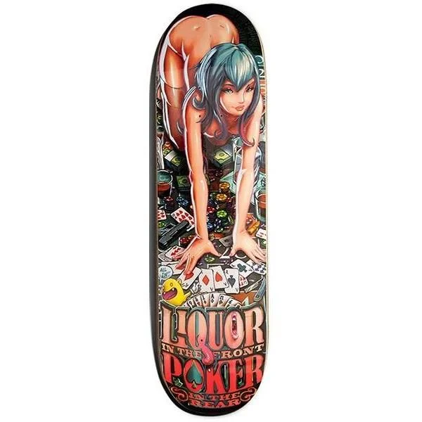 Skateboard Deck for Old School Riding-ELAN - POKER DECK