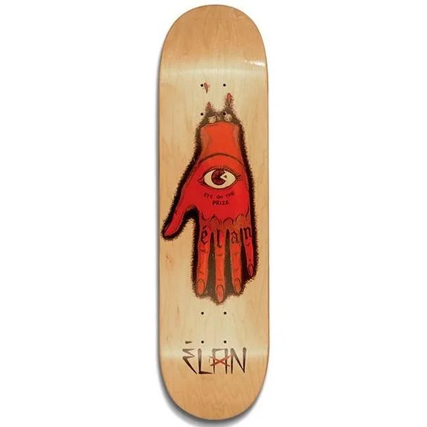 Skateboard Deck with Strong Construction-ELAN RED HANDED SKATEBOARD DECK