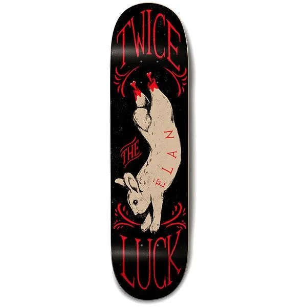 High-performance Skateboard Deck-ELAN TWICE THE LUCK SKATEBOARD DECK