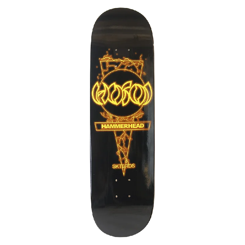 Skateboard Deck for Carving-Hosoi Electric Shocker Deck - Pop Street Deck 8" Yellow