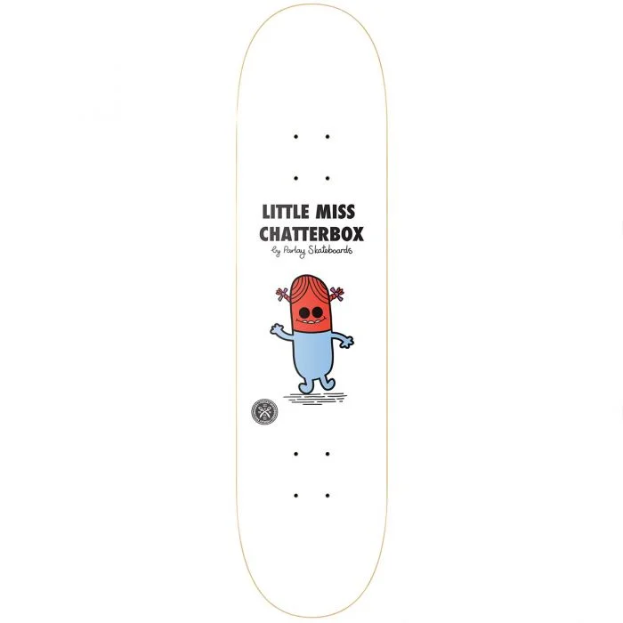 Maple Skateboard Deck-Parlay Little Miss Chatterbox Deck