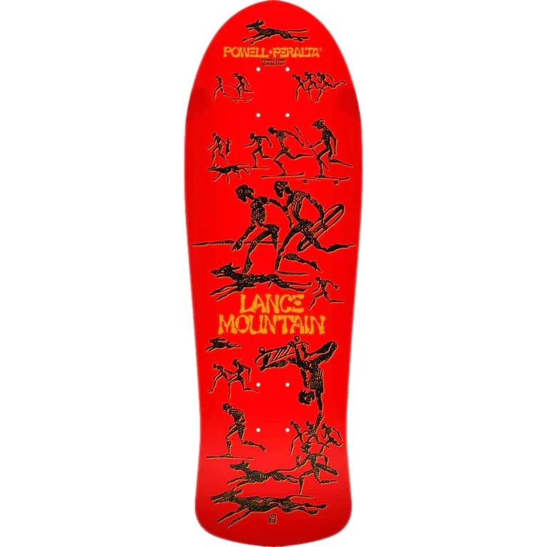 Custom Skateboard Deck-Powell Peralta Bones Brigade Series 15 Lance Mountain Old School Deck 9.9