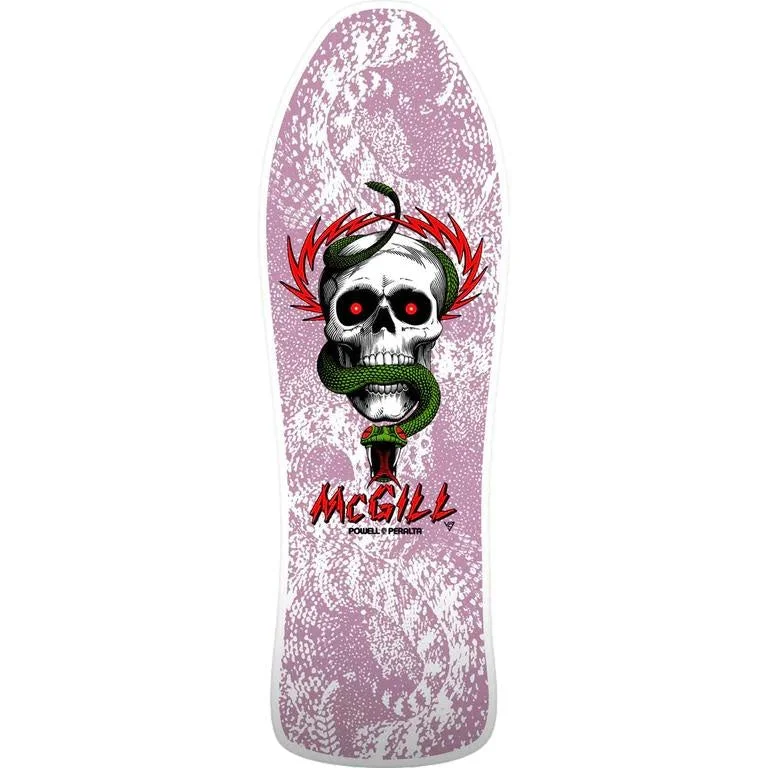 Skateboard Deck with Unique Curves-Powell Peralta Bones Brigade Series 15 Mike McGill Old School Deck 9.94