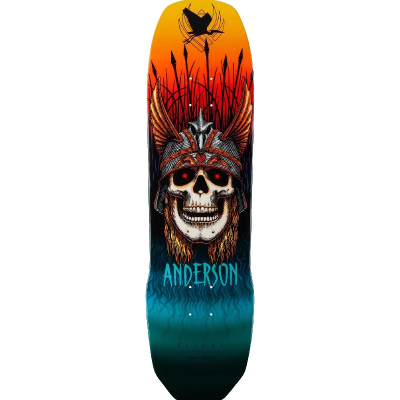 Professional Skateboard Deck-Powell Peralta Andy Anderson Heron Shape Flight Deck 8.45"