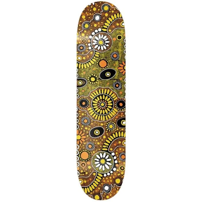 Skateboard Deck with Medium Concave-Spinifex Shantara Conway Deck 8.0"