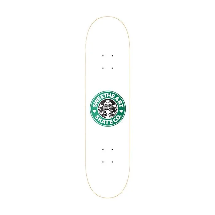 Skateboard Deck for Boardwalk Riding-Sweetheart Coffee Deck