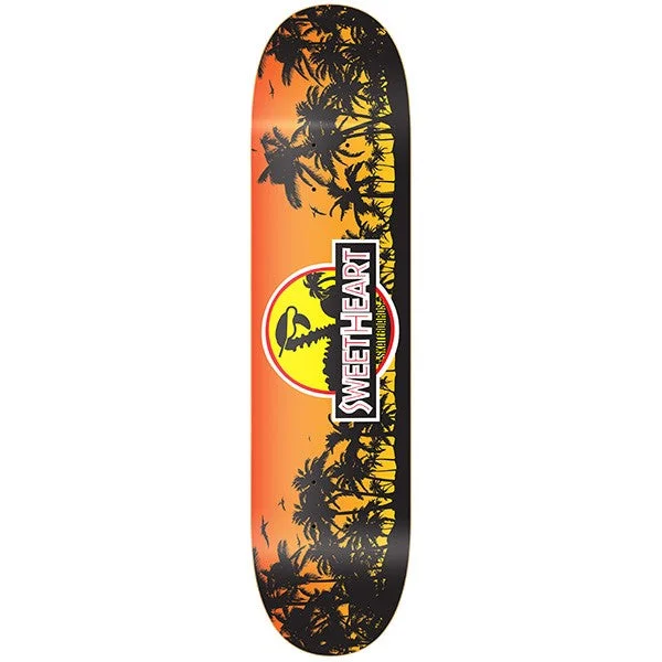 Skateboard Deck for Custom Orders-SWEETHEART - JURASSIC SUNRISE DECK