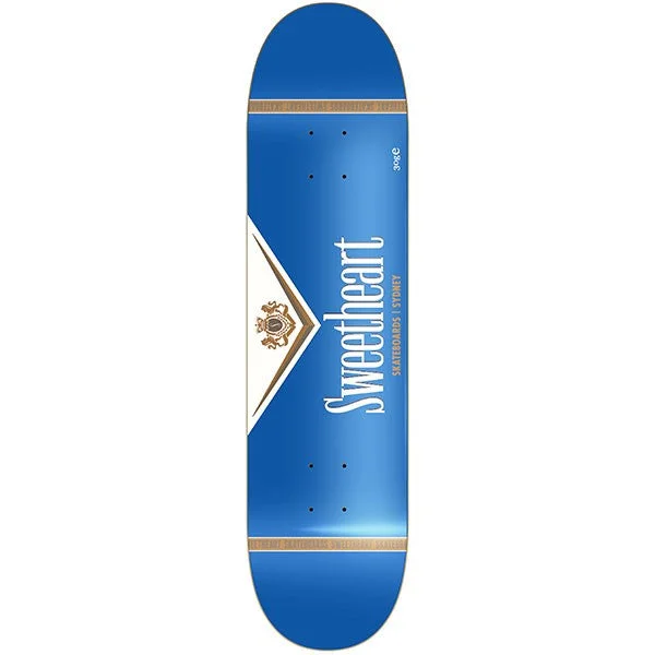 Skateboard Deck with Unique Shape and Length-SWEETHEART - WINNIE BLUE DECK