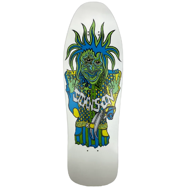 Custom Skateboard Deck for Beginners-Vision Joe Johnson Groovy Guru Deck - 9.5" x 30.5"