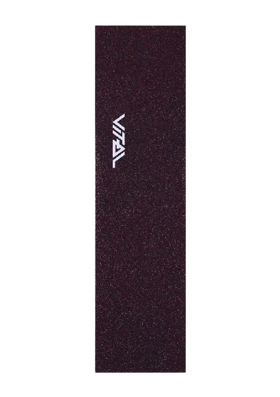 Skateboard Grip Tape with Premium Edge Finish-Vital Griptape Red Glitter