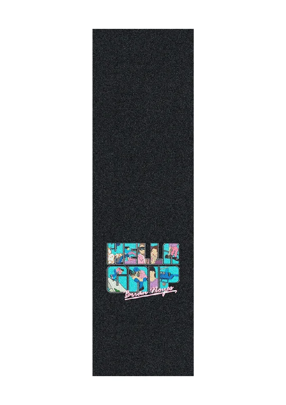 Skateboard Grip Tape with Logo-Hella Grip Brian Noyes Signature Stacked Griptape