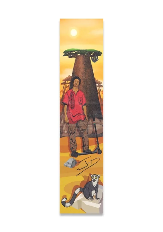 Skateboard Grip Tape with Multi-Texture Surface-Hella Grip Fatherland Jean-Yves Randriambelson Griptape