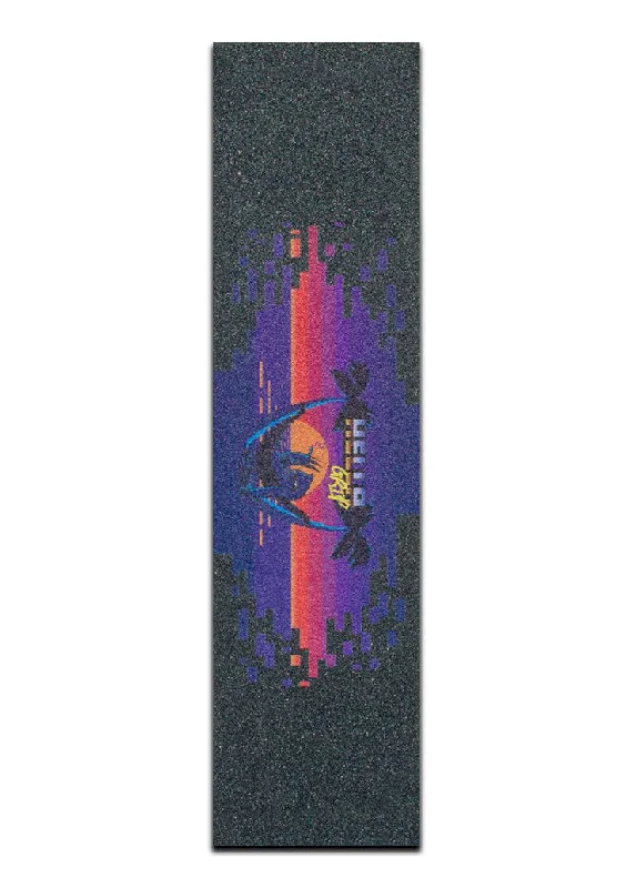 Skateboard Grip Tape for Extra Stability-Hella Grip Slumped in Paradise Griptape