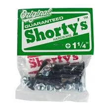 Premium Skateboard Hardware for Tricks-Shorty's 1 1/4" Phillips Hardware