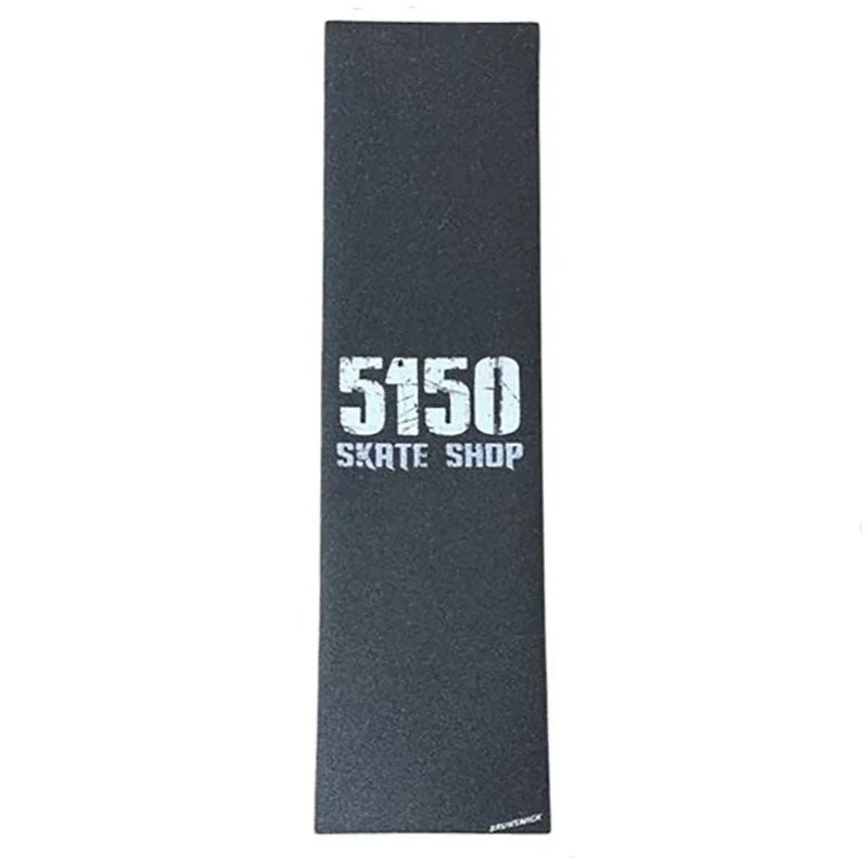 Skateboard Grip Tape with Low Abrasion-5150 Skate Shop 9" x 33" Logo Skateboard Grip Tape