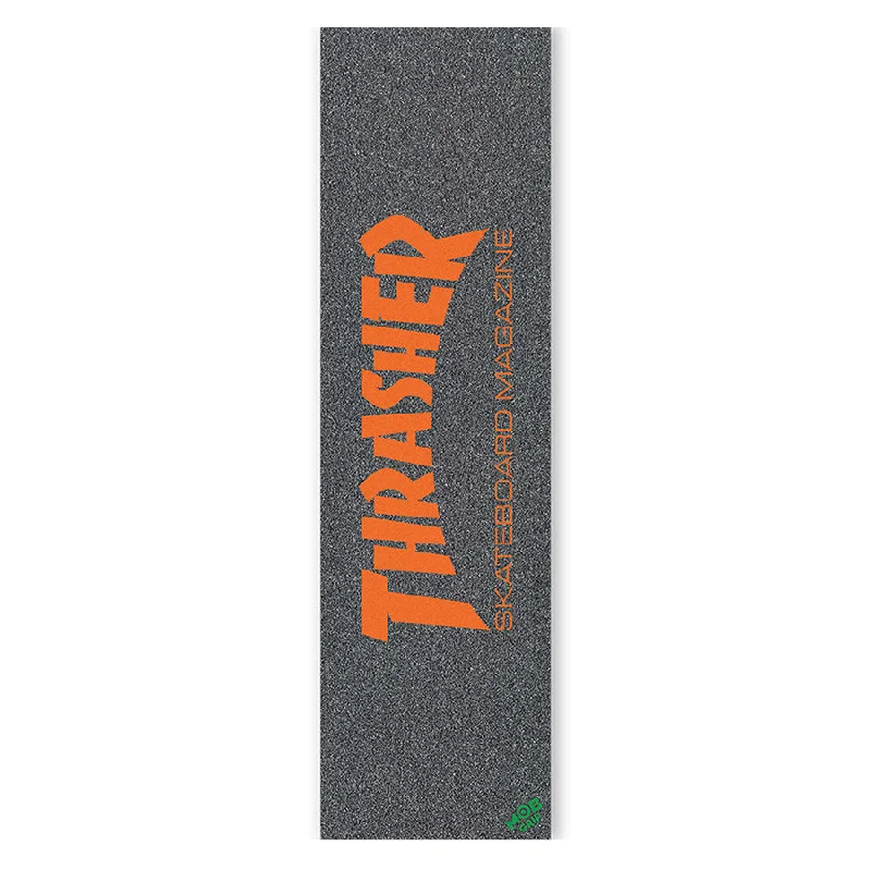 Best Skateboard Grip Tape for Tricks-9in Thrasher Orange Sheet Mob Skateboard Grip Tape