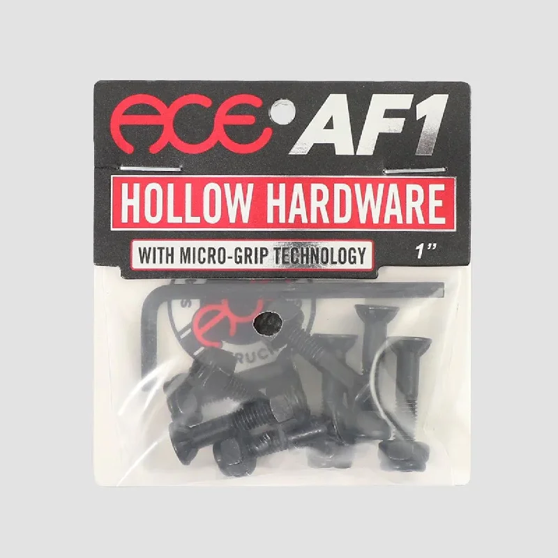 Skateboard Hardware for Smooth Control on Street-Ace AF1 Hollow Allen Trucks Bolts 1 1/4"