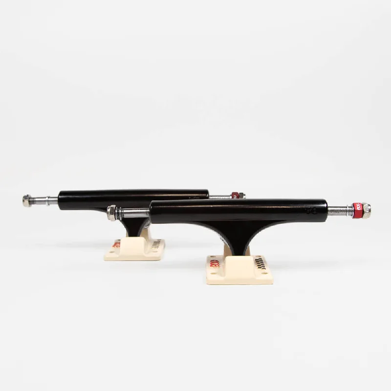 Skateboard Trucks with Quick Turn Response-Ace Trucks MFG - (Pair) 44 AF1 Brian Anderson Skateboard Truck - Black / Cream