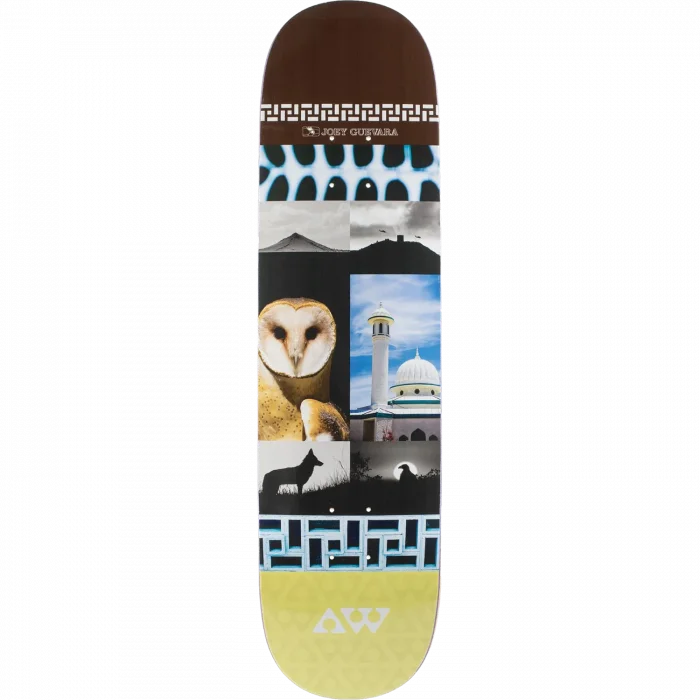 Skateboard Deck for Street and Park-Alien Workshop Guevara Collage 8.12" Skateboard Deck