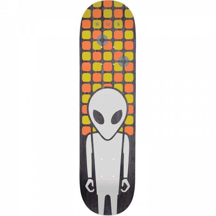 Skateboard Deck with Long-lasting Durability-Alien Workshop Soldier Matrix Black  8.0" Skateboard Deck