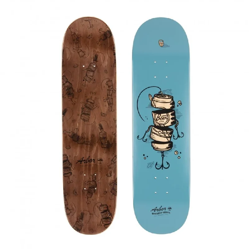 Skateboard Deck with Special Features-Arbor Whiskey Upcycle Skateboard Deck - 8.25"