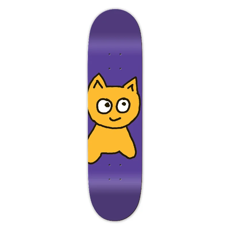 Skateboard Deck for Technical Tricks-Big Cat [Purple]