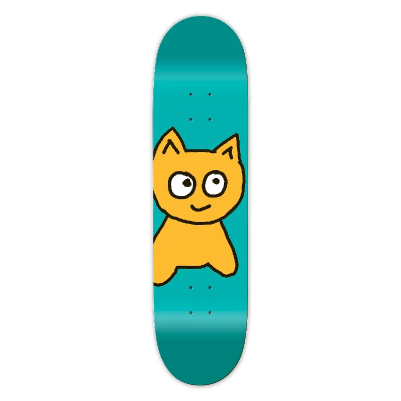 Professional Skateboard Deck for Street-Big Cat [Teal]