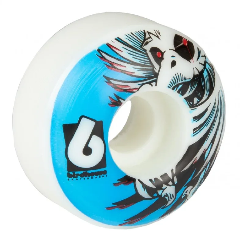 Skateboard Wheels with Adjustable Speed-Birdhouse Skateboard Wheels Hawk Spiral - White