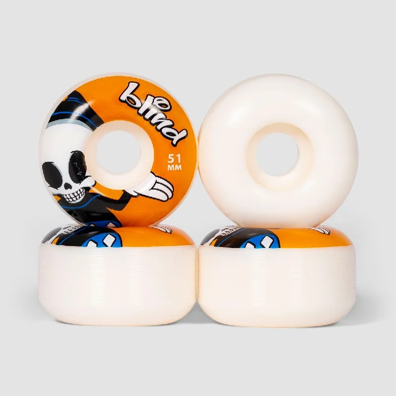 Skateboard Wheels with Soft Core Design-Blind Reaper Character Skateboard Wheels Orange 51mm