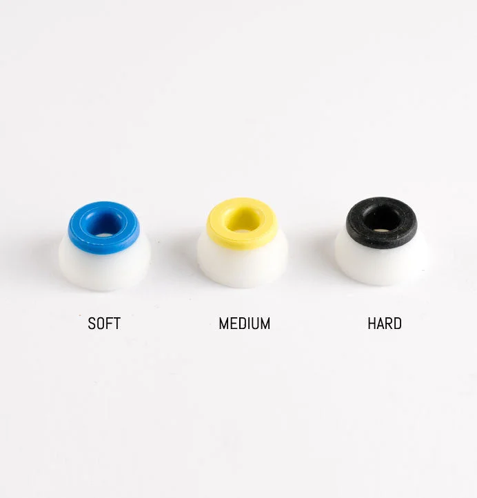 Skateboard Hardware with Precision Bolts and Nuts-Bones Hardcore Skateboard Bushings (Cone)