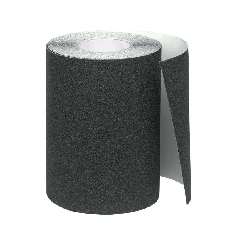 Skateboard Grip Tape with Soft Texture-Bullet Skateboard Griptape Full Roll 60ft  Black 9" wide