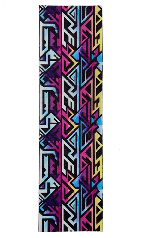 Skateboard Grip Tape for Downhill Skating-Coast Grip Tape Aztec 10in