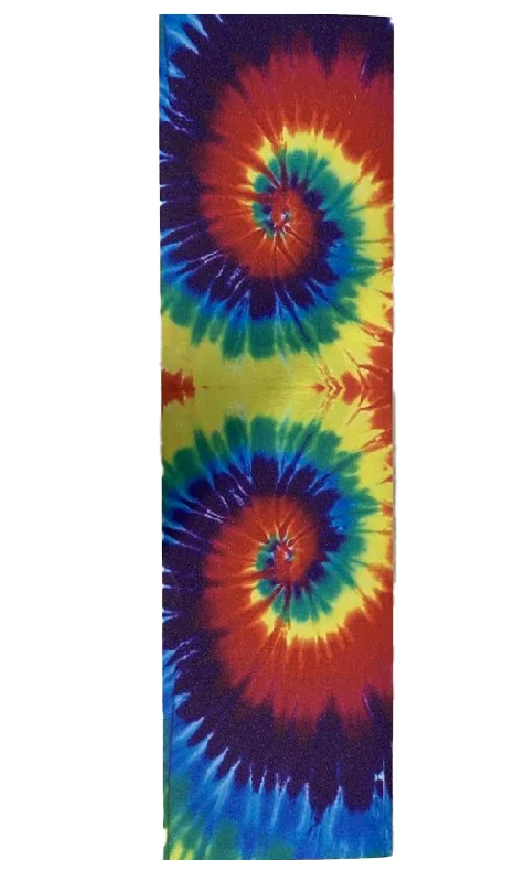 Skateboard Grip Tape with Colorful Design-Coast Grip Tape Tie Dye 10in