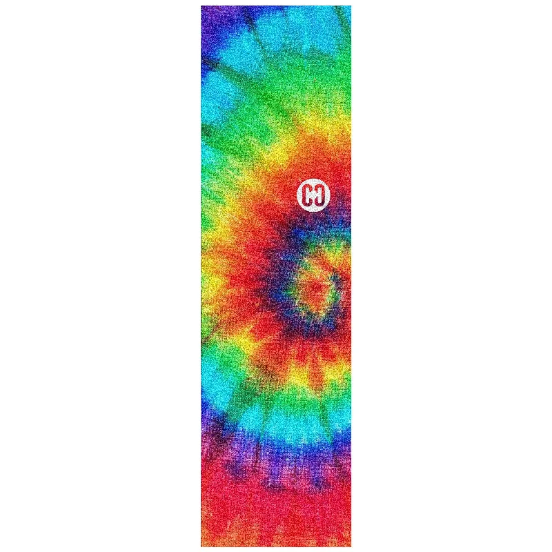 Skateboard Grip Tape for Increased Stability-CORE Skateboard Griptape 9x33" - Tie Dye