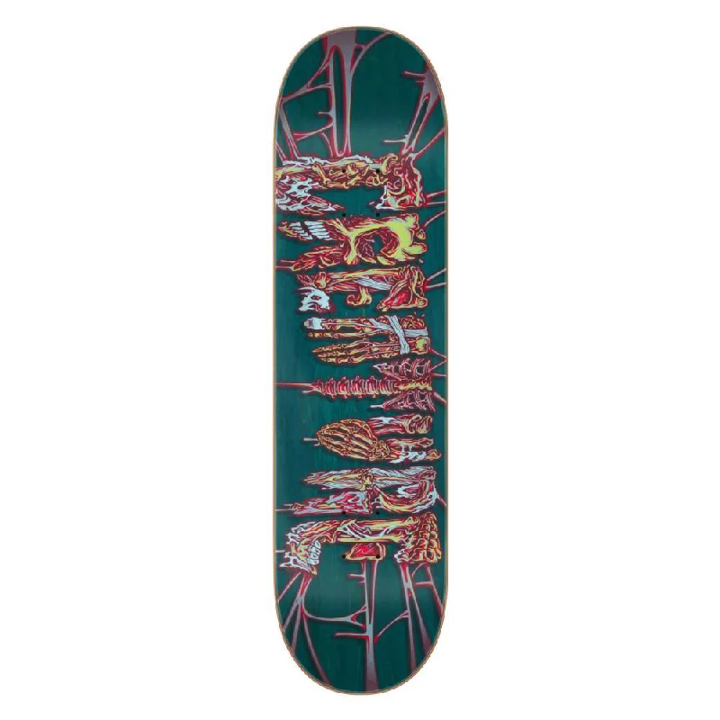 Skateboard Deck for Urban Skating Events-Creature Catacomb Relic MD 7 ply Birch Skateboard Deck - 8.25"