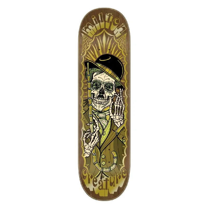 Skateboard Deck with High Grip Tape-Creature Pro Martinez The Immigrant Three Skateboard Deck - 8.6"