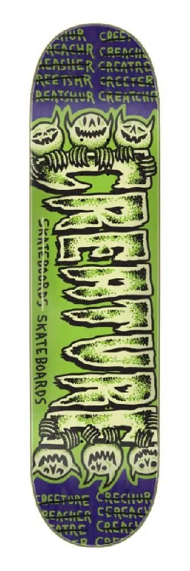 Durable Skateboard Deck-Creature Psycho Logo Sm Skateboard Deck - 7.75"