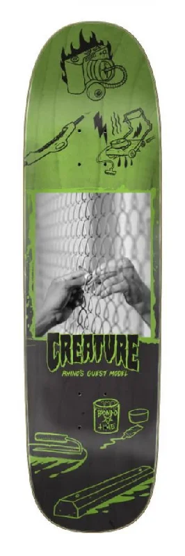 Skateboard Deck with High-flex Construction-Creature Rhino Guest Capture Skateboard Deck - 8.65"