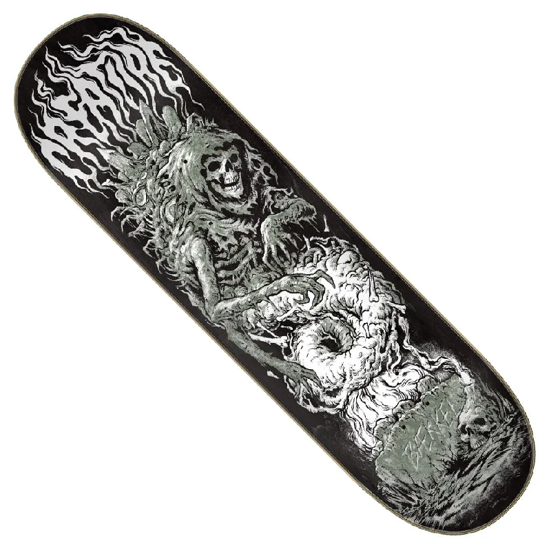 Skateboard Deck with Multi-color Stain-Creature Skateboards Kevin Baekkel Graveyard Pro Deck