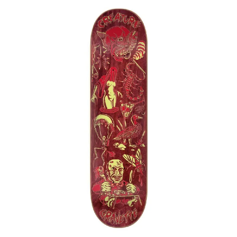 Skateboard Deck for Smooth Rolling-Creature VX Gravette Fiend Flash Skateboard Deck - 8.3"