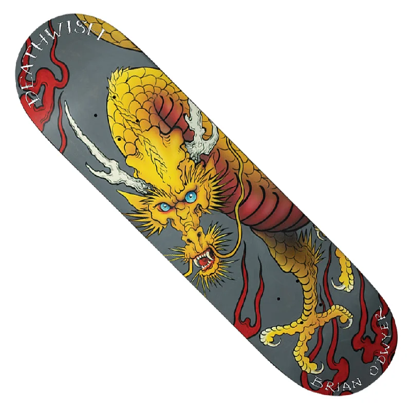 Skateboard Deck for Kids and Beginners-Deathwish Brian Odwyer Spirit Animal Deck