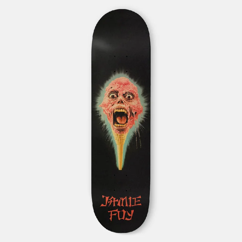 Skateboard Deck with Artistic Themes-Deathwish Skateboards - 8.0" Jamie Foy Skull Skateboard Deck