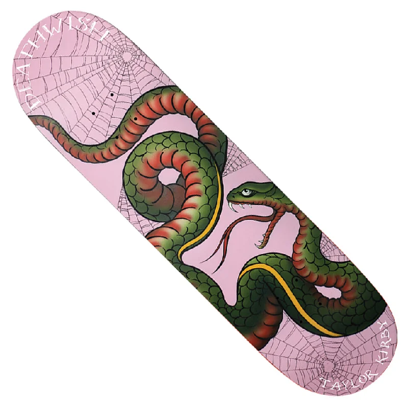 Skateboard Deck with Strong Flexibility-Deathwish Taylor Kirby Spirit Animal Deck