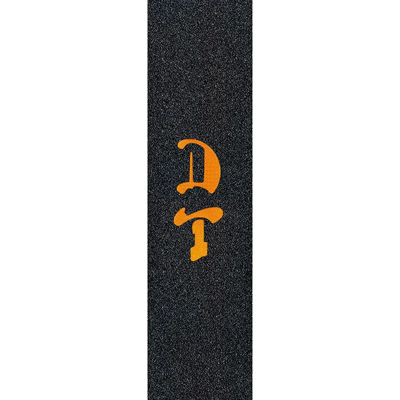 Long-Lasting Skateboard Grip Tape-Dogtown 9" x 33" 'DT' Die-Cut Prismatic Grip Tape Sheet