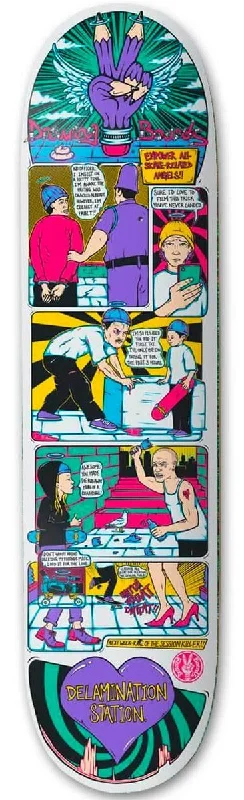 Skateboard Deck for Professional Street Skating-Drawing Boards New Angel Skateboard Deck - 8.0"