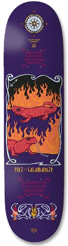 Custom Skateboard Deck for Beginners-Drawing Boards Salamander Skateboard Deck - 7.75"