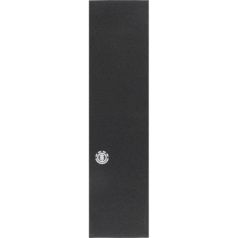 Skateboard Grip Tape with Grip Enhancing Technology-Element White Tree Single Sheet Griptape Black