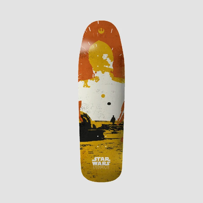 Skateboard Deck with Unique Shape-Element X Star Wars 80S Droid Skateboard Deck - 9.25"